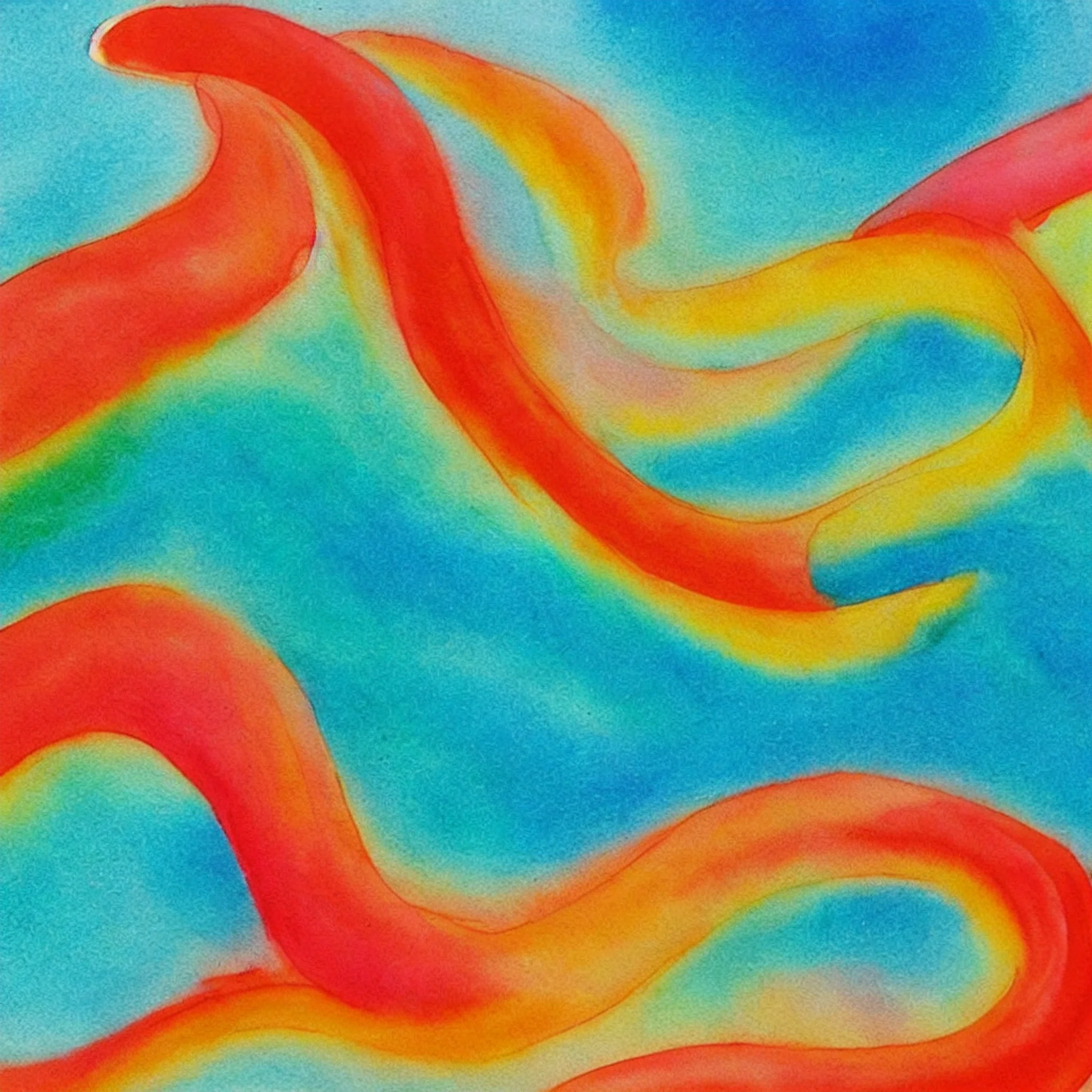 An image depicting waves that amplify each other, suggesting emergence through aligned cooperation